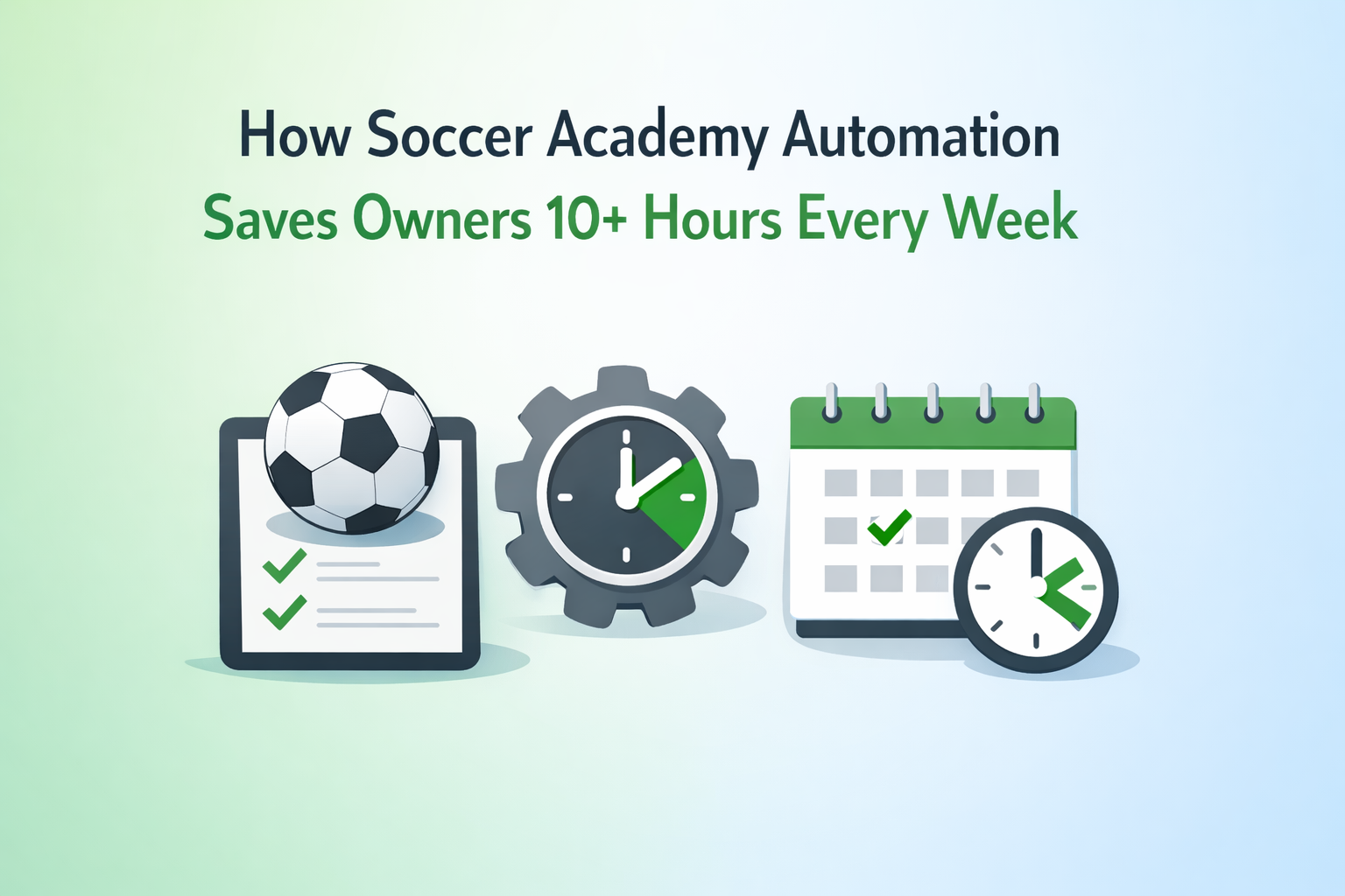 How Soccer Academy Automation Saves Owners 10+ Hours Every Week