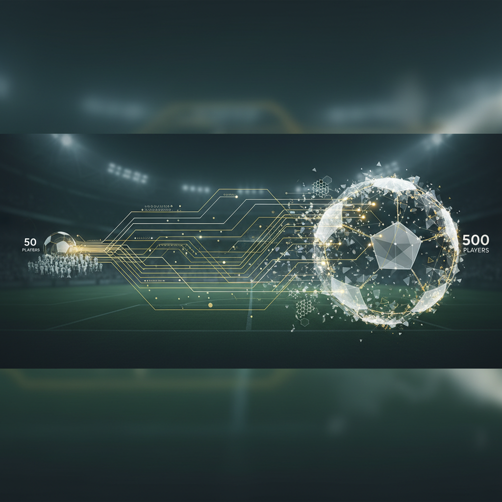 How to Scale Your Football Academy from 50 to 500 Players Without Hiring More Staff