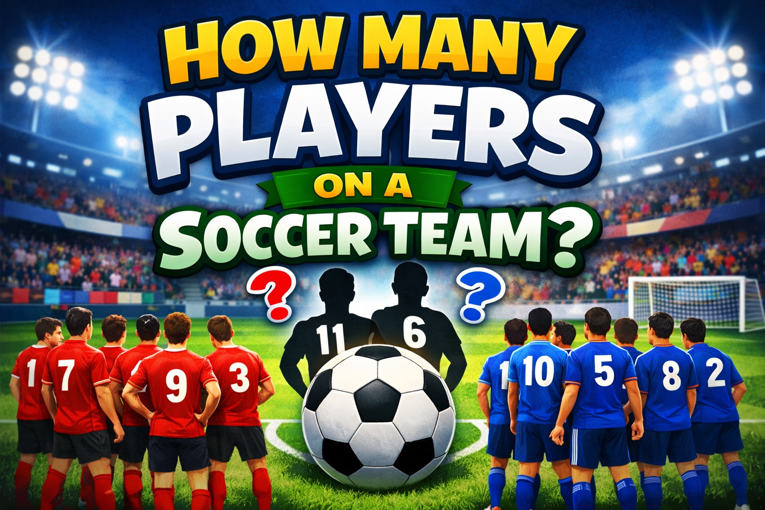 How Many Players on a Soccer Team?