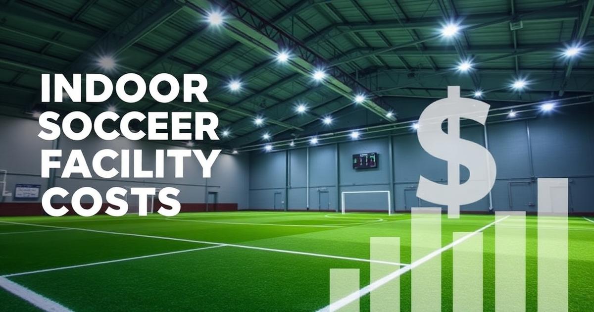 How Much Does It Cost to Open an Indoor Soccer Facility in 2026?